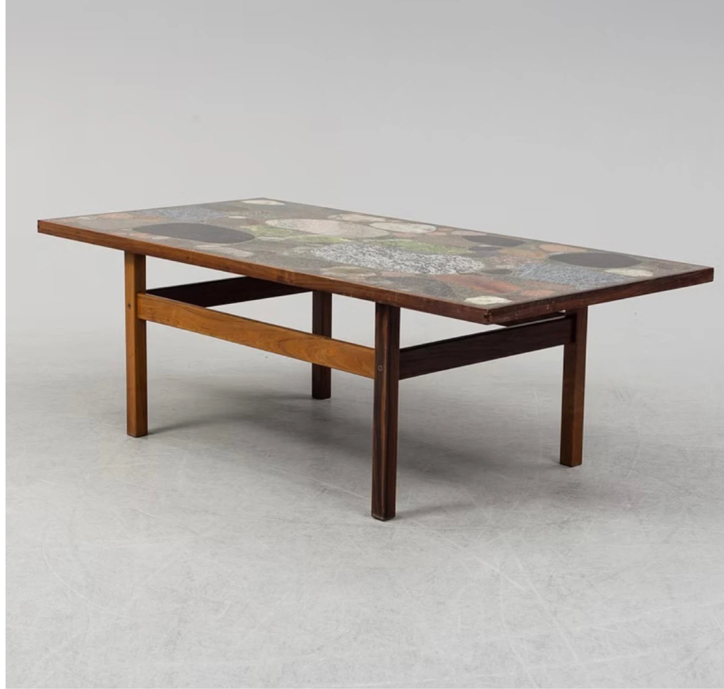 Granite & Rosewood Coffee Table - photo 3
