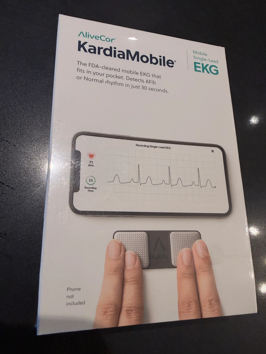 AliveCor KardiaMobile Mobile Single-Lead EKG