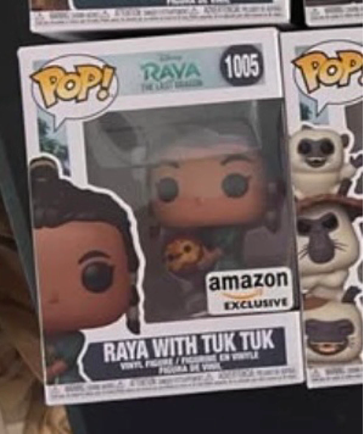 Funko Pop! Raya with Tuk Tuk 1005 Disney The Last Dragon