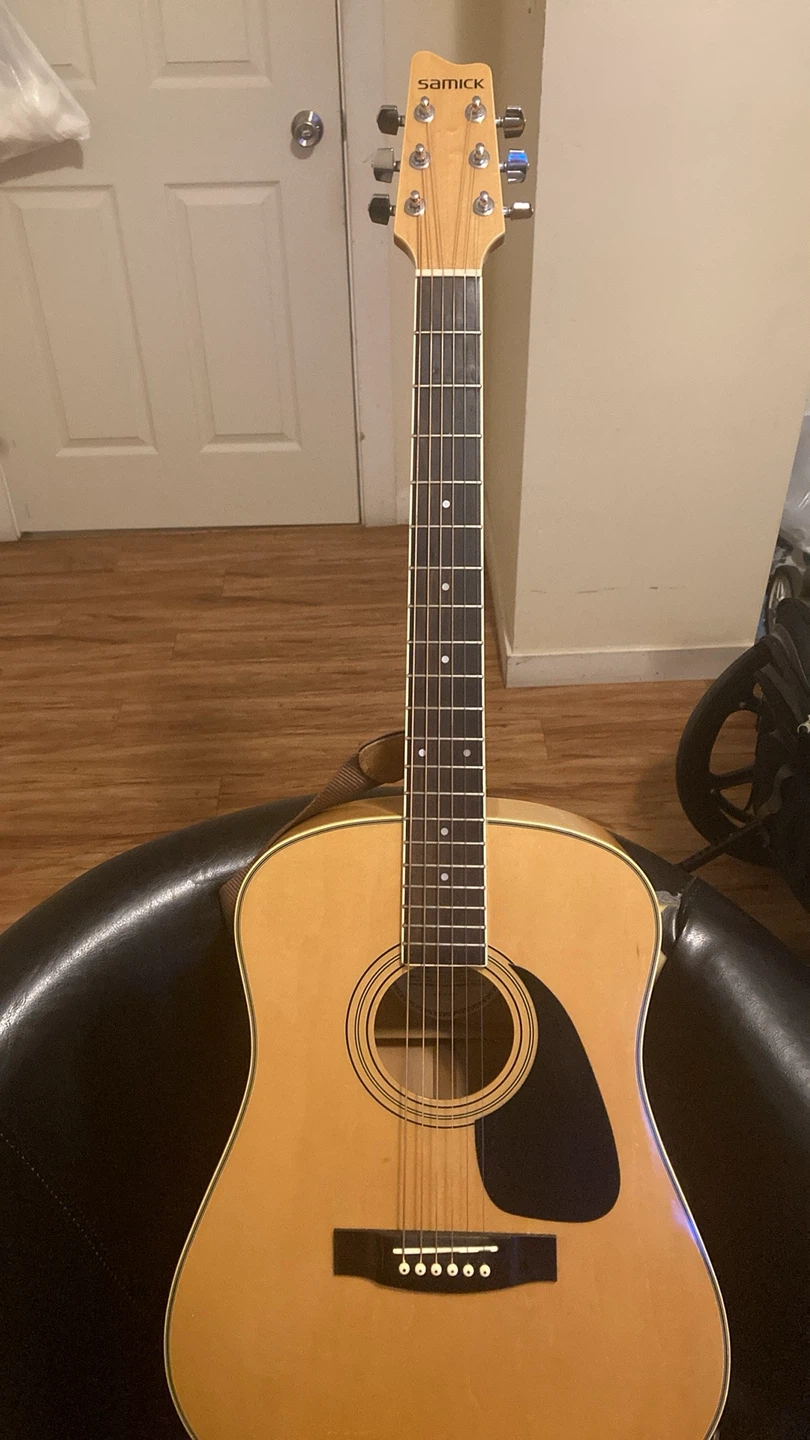 Samick Acoustic electric guitar