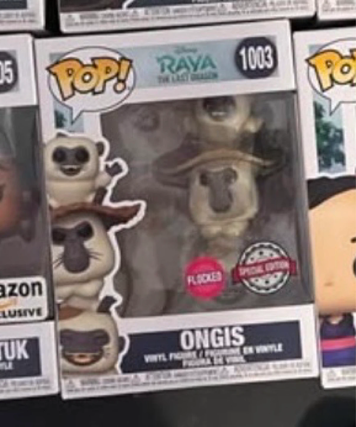 Funko Pop! Disney Raya Ongis Flocked Special Edition