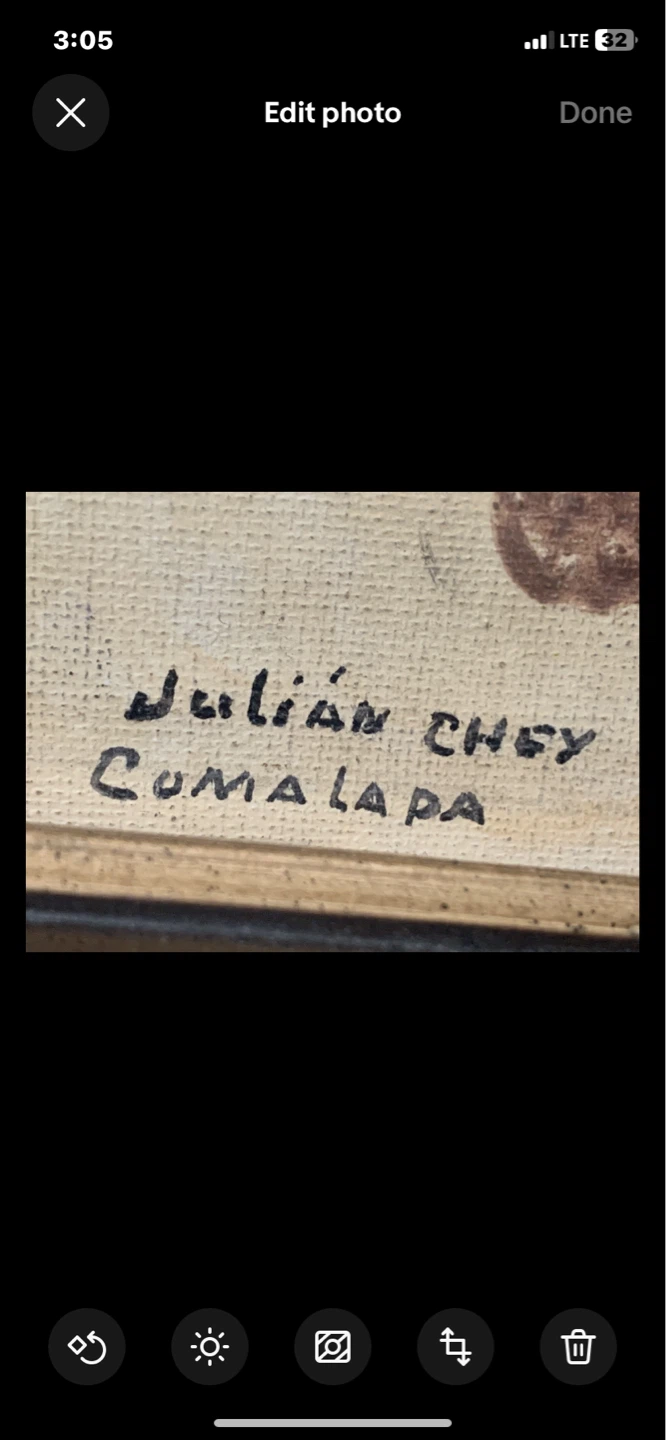 Oil Painting by Julian Chey, Cumalapa - photo 4