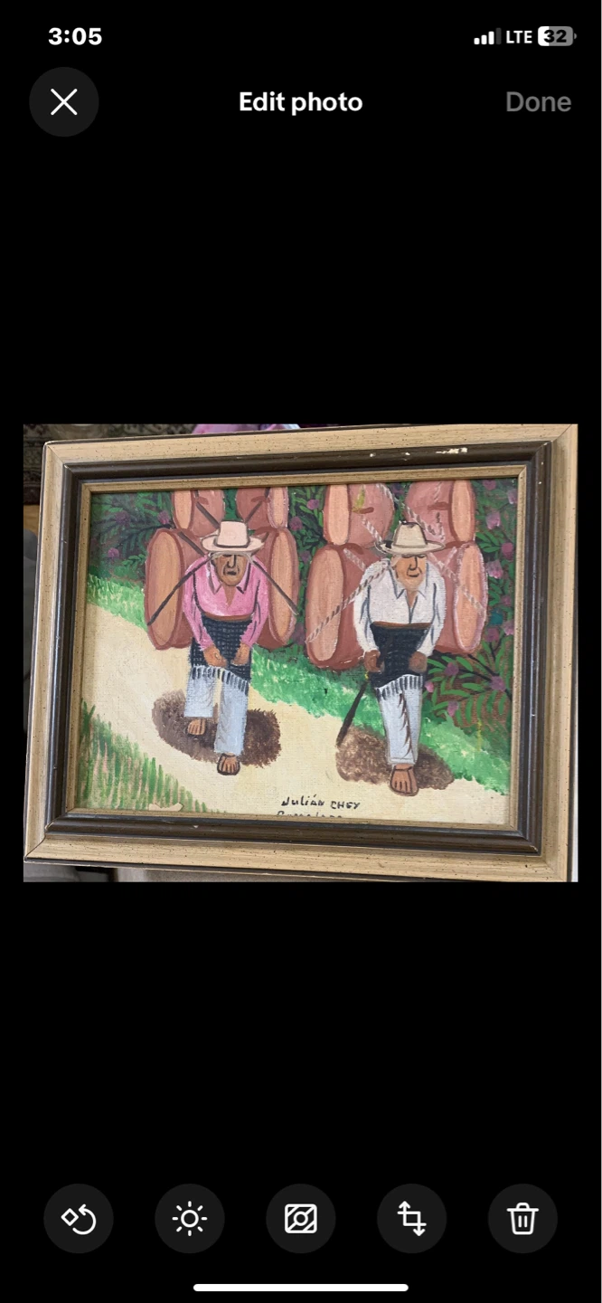 Oil Painting by Julian Chey, Cumalapa