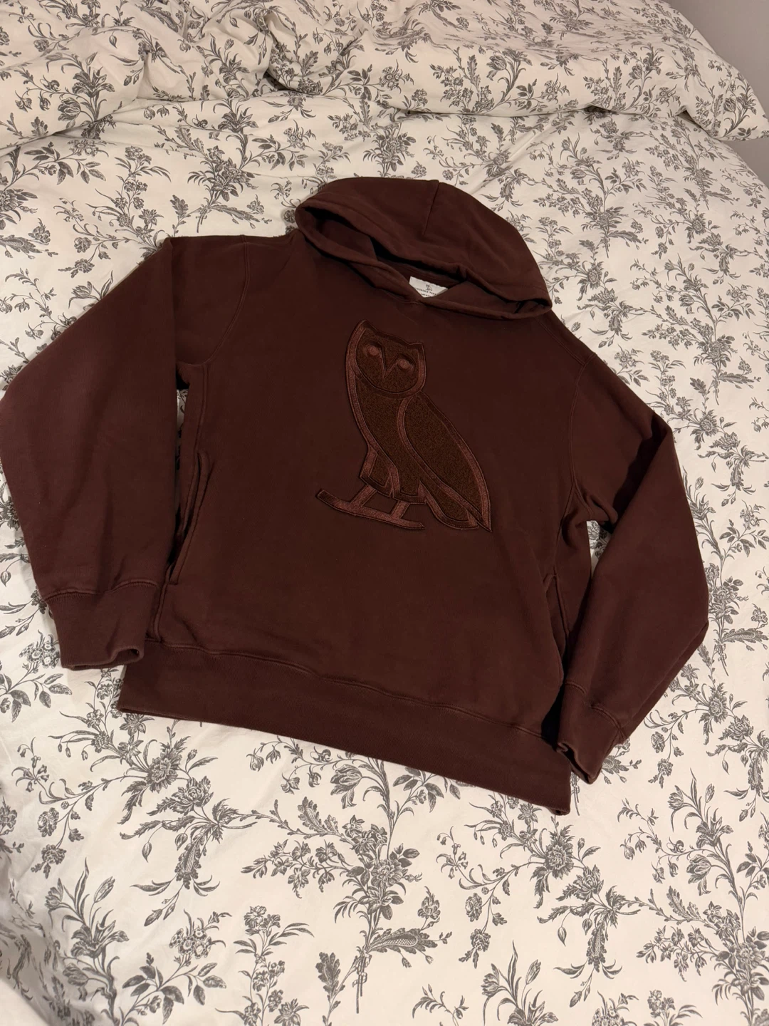 October's Very Own Owl Hoodie Brown Size S