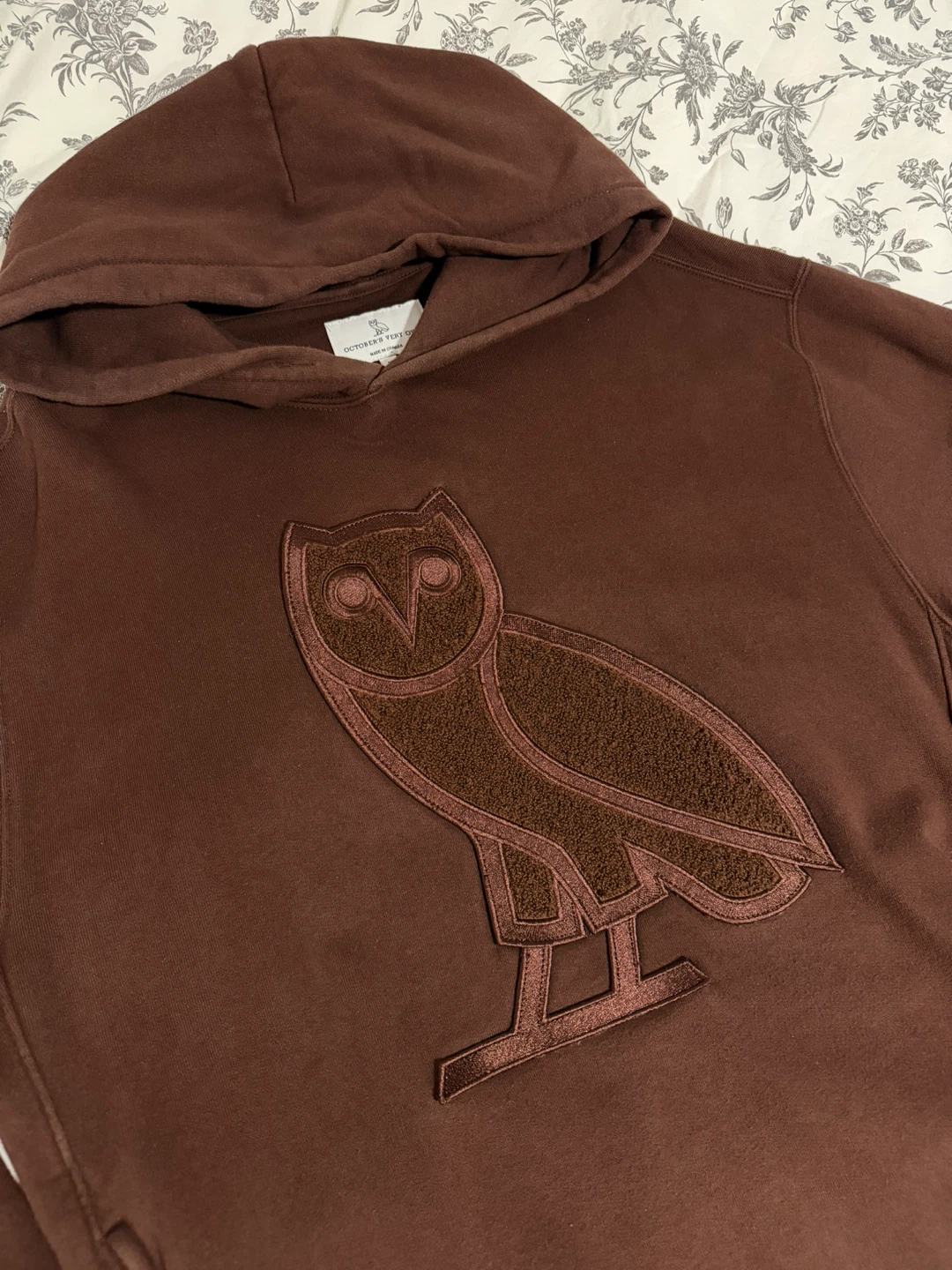 October's Very Own Owl Hoodie Brown Size S - photo 3