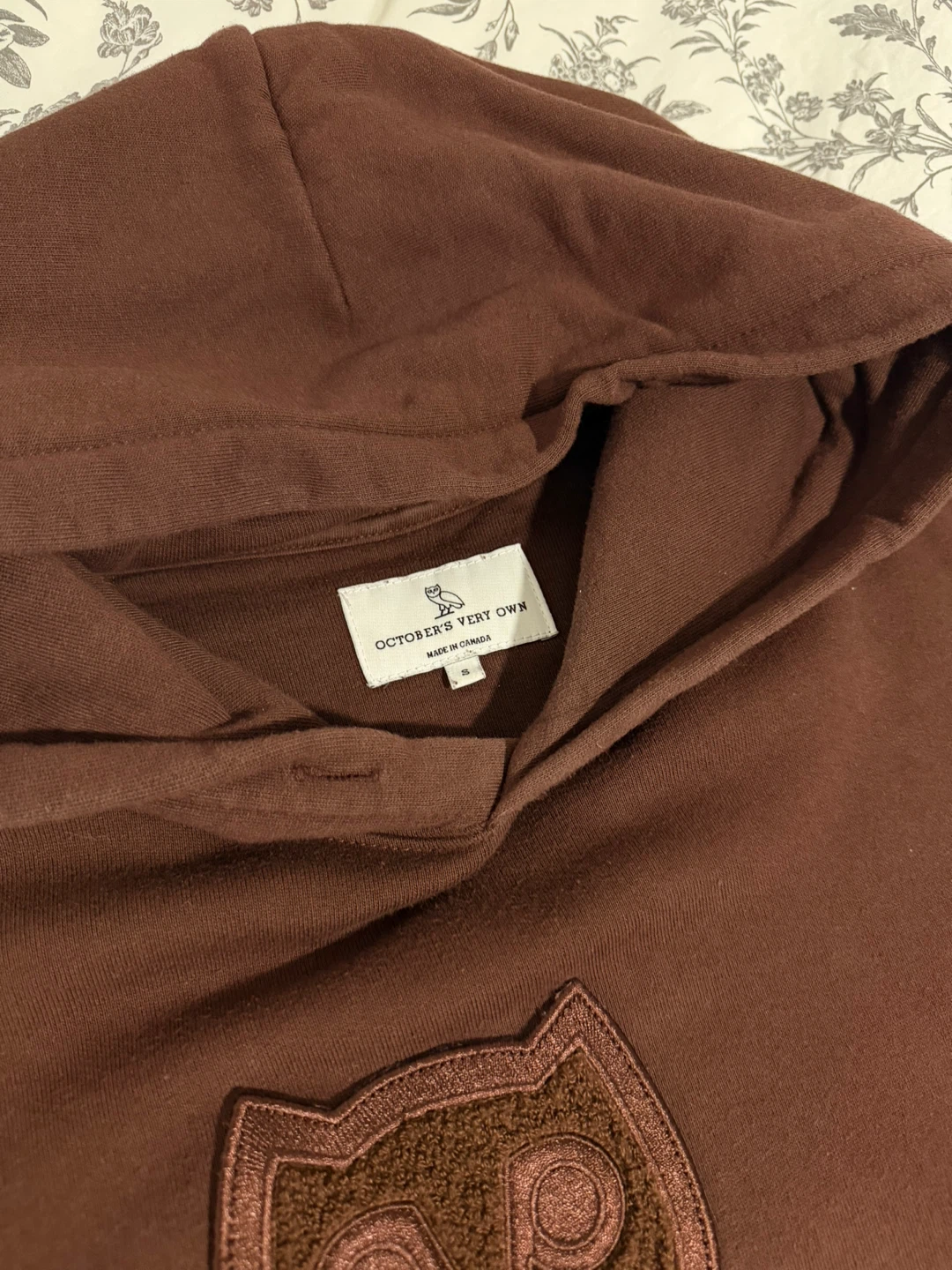 October's Very Own Owl Hoodie Brown Size S - photo 4