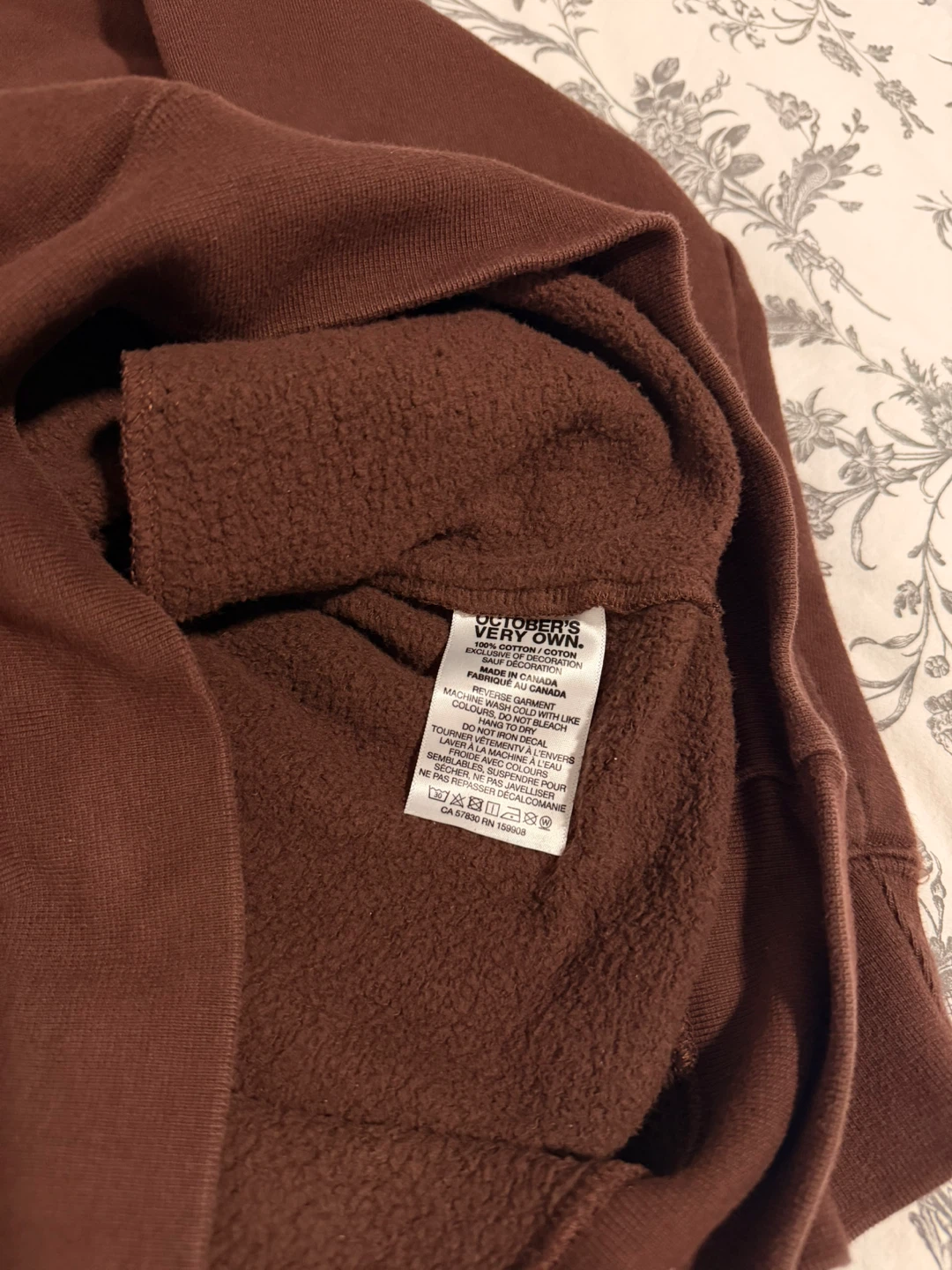 October's Very Own Owl Hoodie Brown Size S - photo 5
