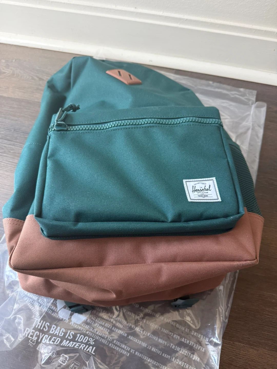 Herschel Heritage Youth Backpack - 26 L - Green/Brown - photo 3