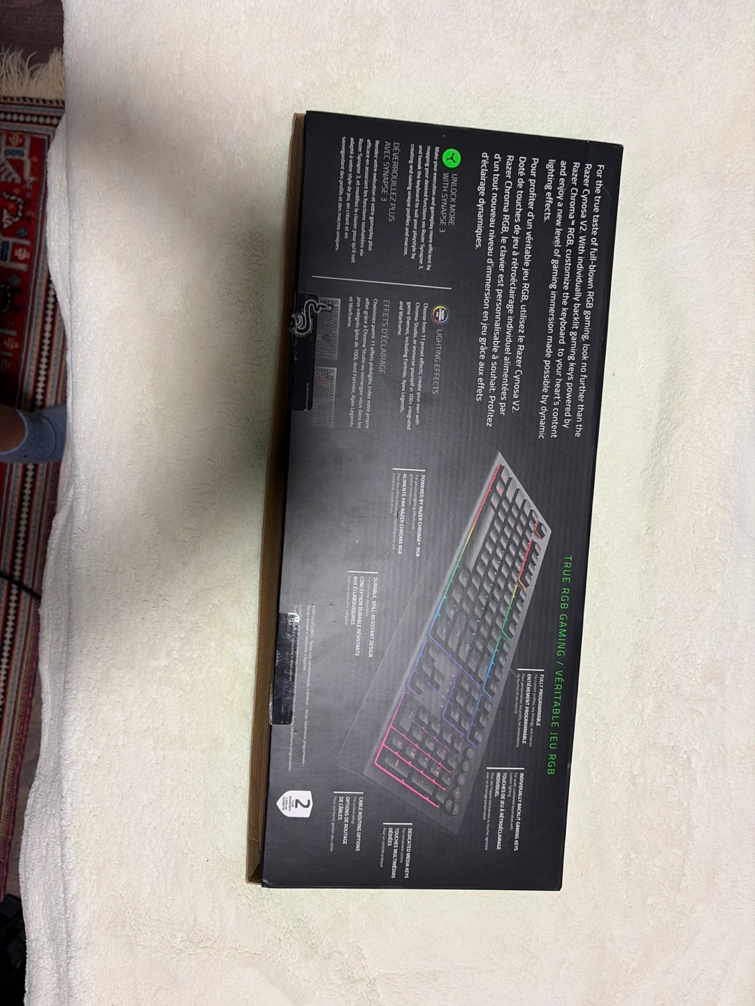 Razer Cynosa V2 True RGB Gaming Keyboard - photo 2