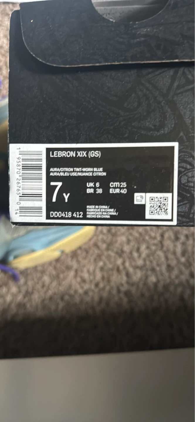 Nike LeBron XIX (GS) Kids' Shoes - photo 5