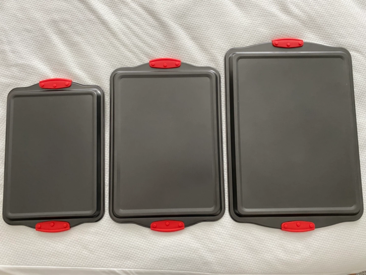 Nutrichef Baking Sheets Set (3-Pack) Never Used - photo 3