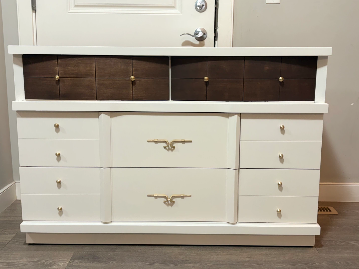 Solid wood dresser