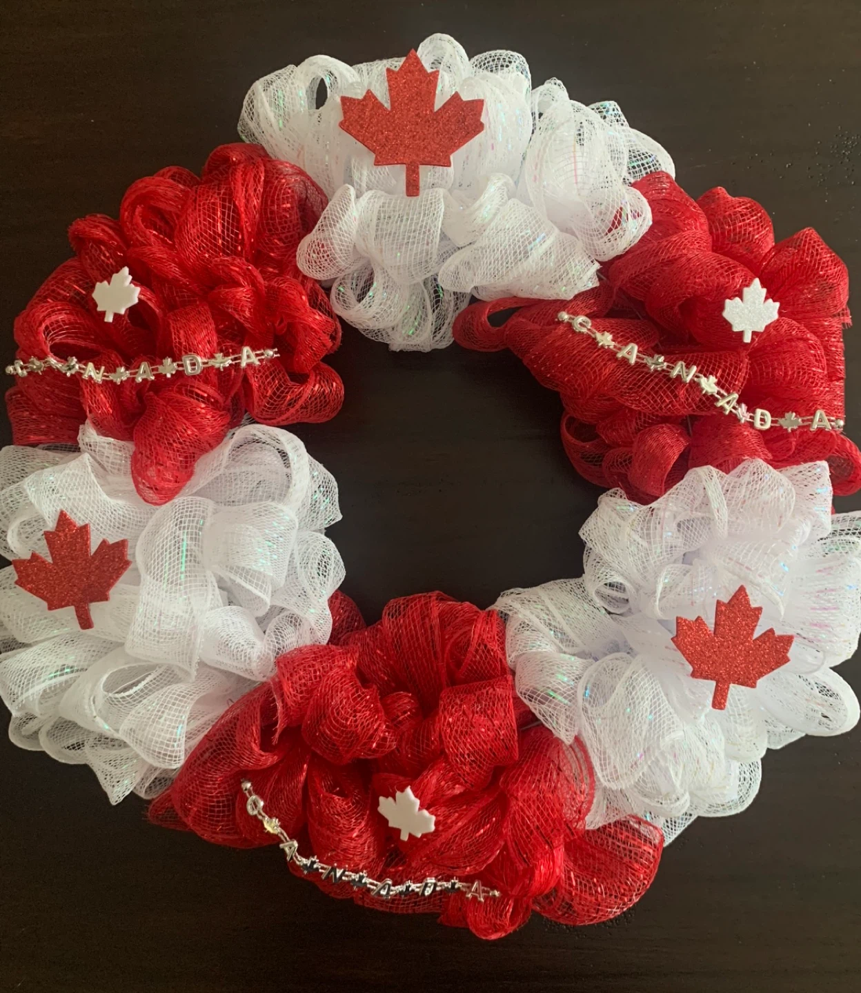 Canada Themed Wreath