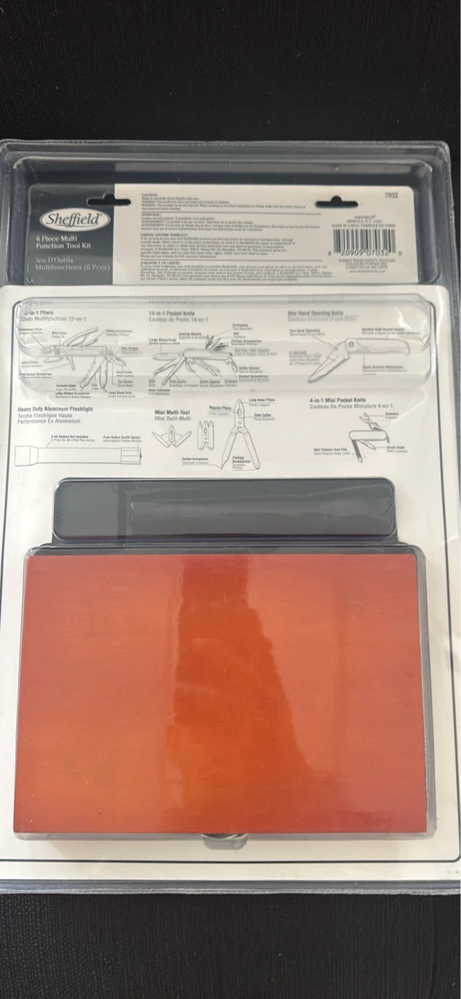 Sheffield 6 Piece Multi-Function Tool Kit - photo 2