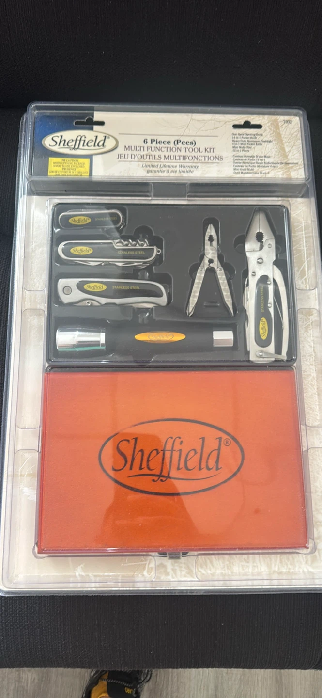 Sheffield 6 Piece Multi-Function Tool Kit