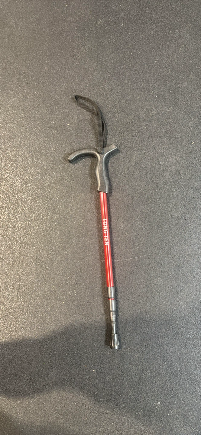 LONG TEN Red Hiking Pole
