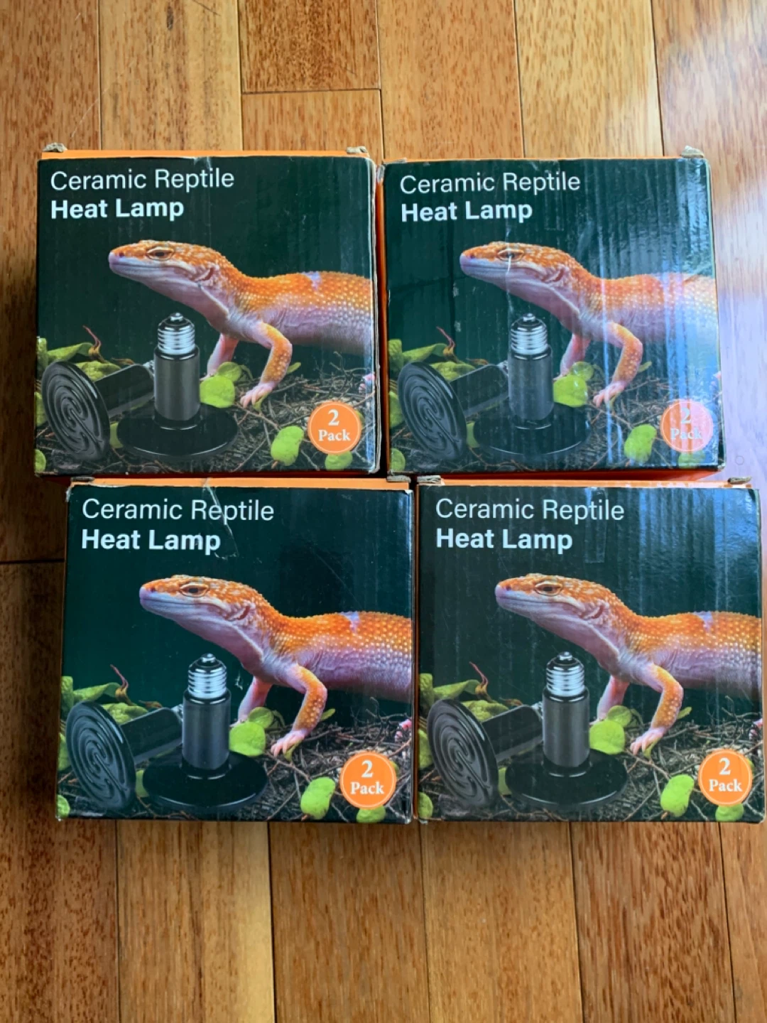 Ceramic Reptile Heat Lamp 2 Pack