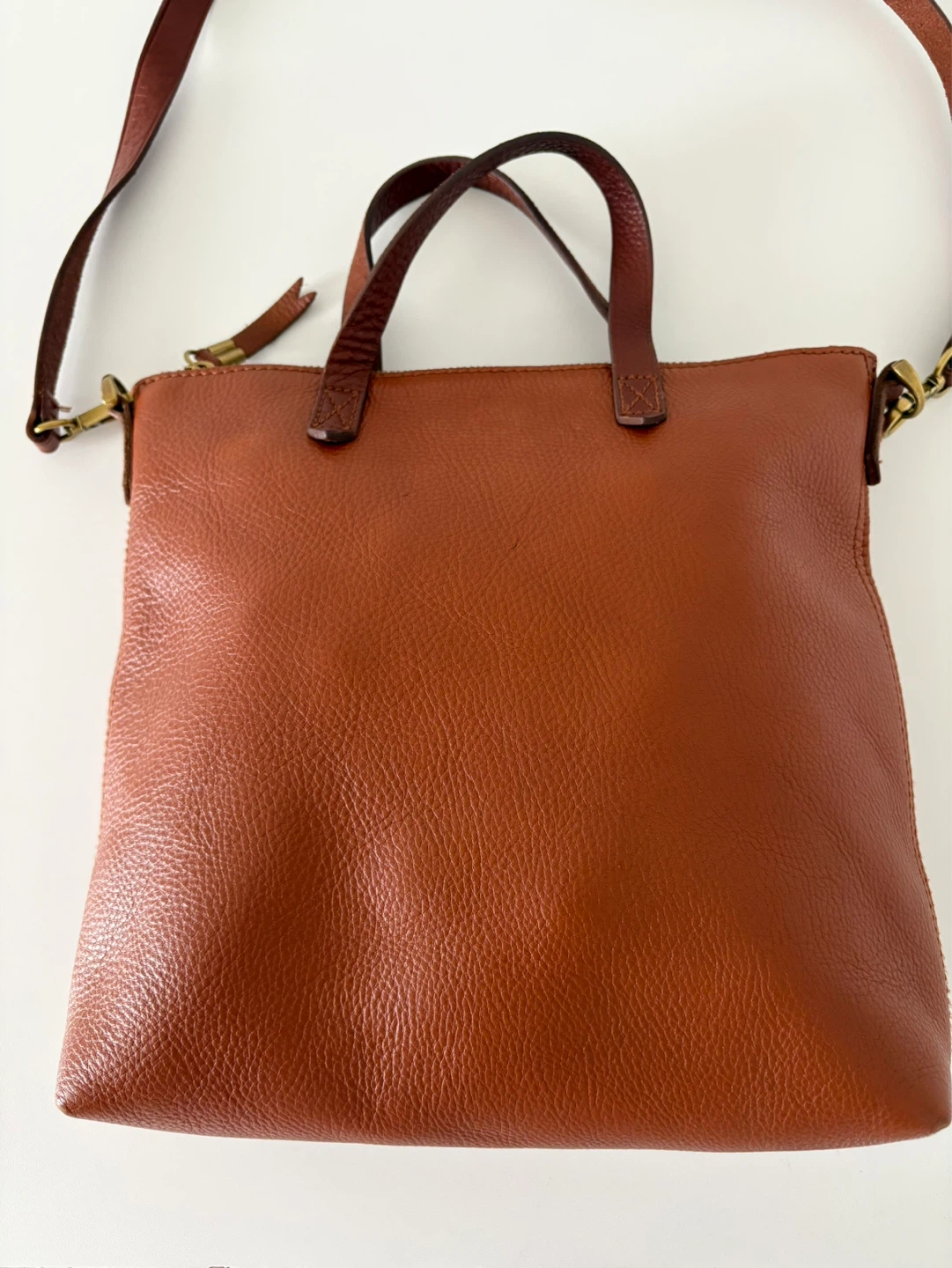 Madewell The Zip-Top Transport Crossbody Leather Bag - photo 3