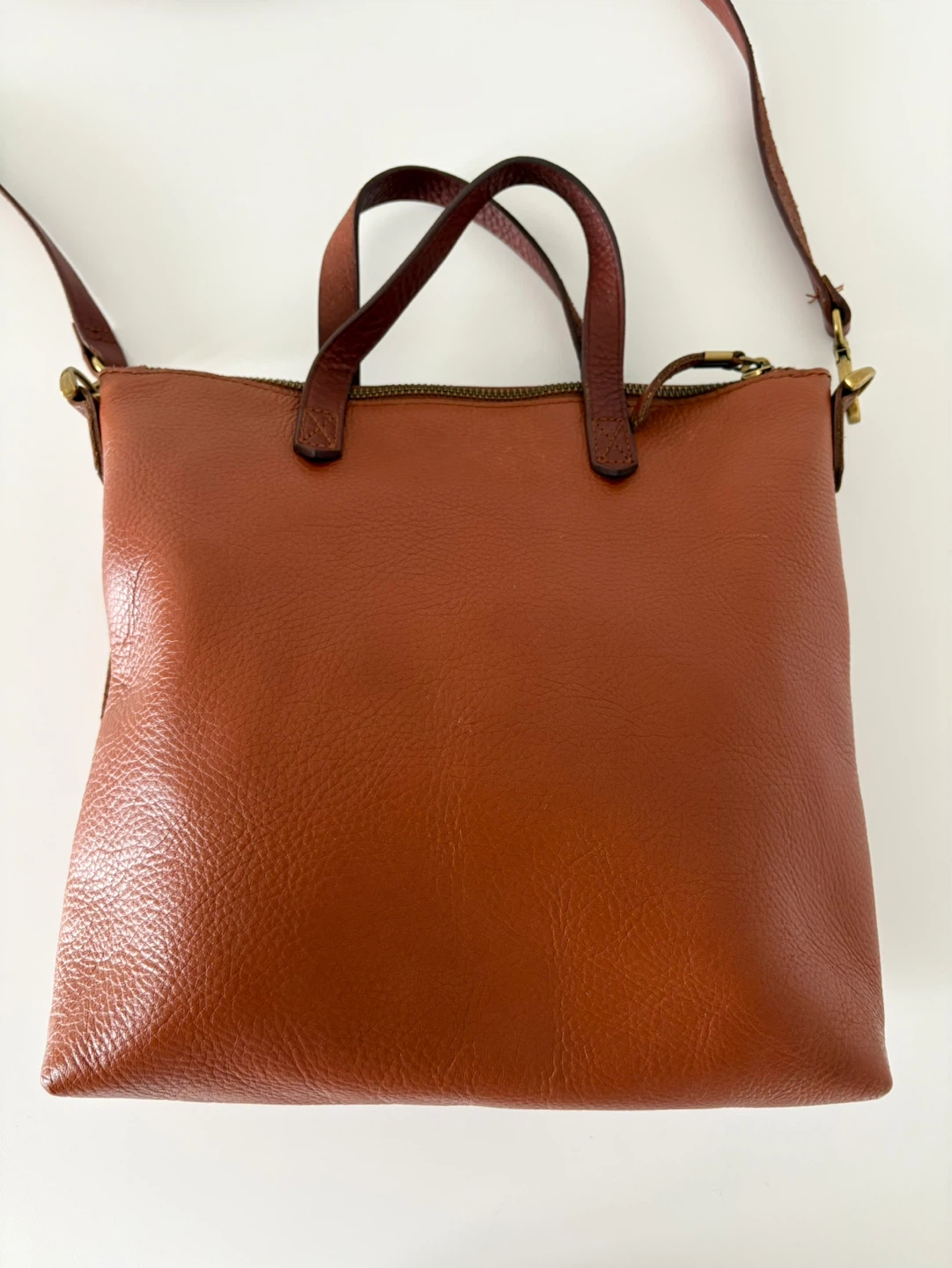 Madewell The Zip-Top Transport Crossbody Leather Bag - photo 2