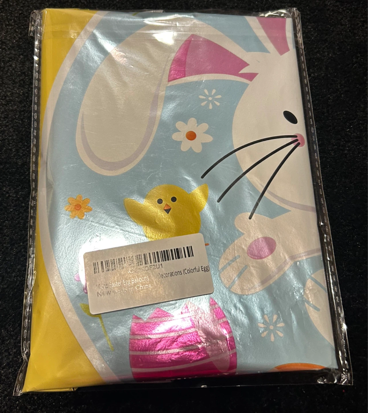 10 Pcs Easter Bunny & Egg Balloons - photo 2