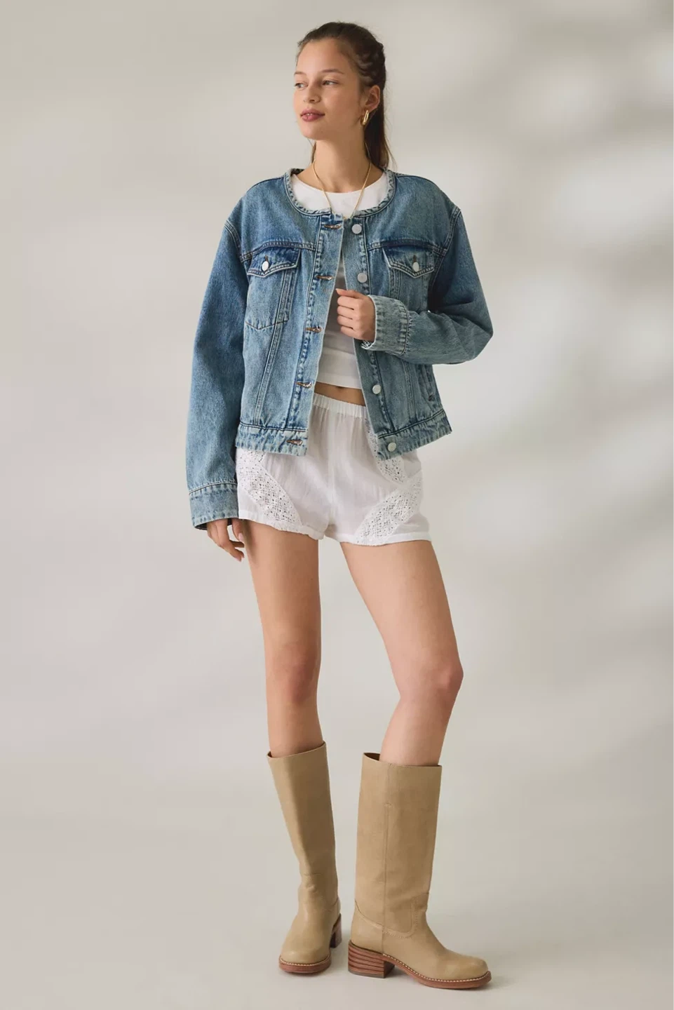 BLANKNYC Blue Denim Jacket SIZE LARGE - photo 4