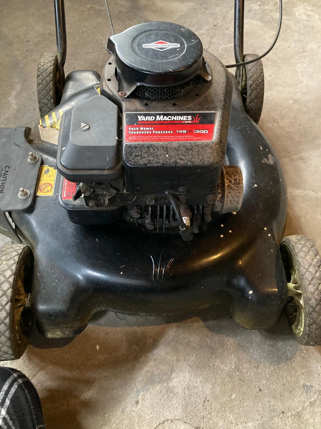 Lawn Push Mower 148cc - photo 2