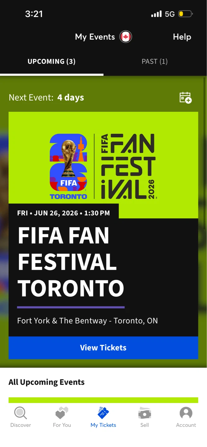 FIFA FAN FESTIVAL TORONTO for below dates! - photo 2