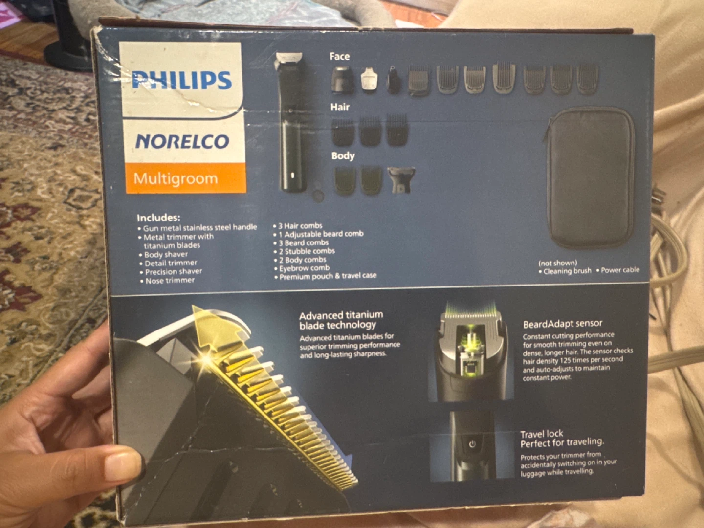NEW Philips Norelco Multigroom All-in-one Trimmer - photo 2