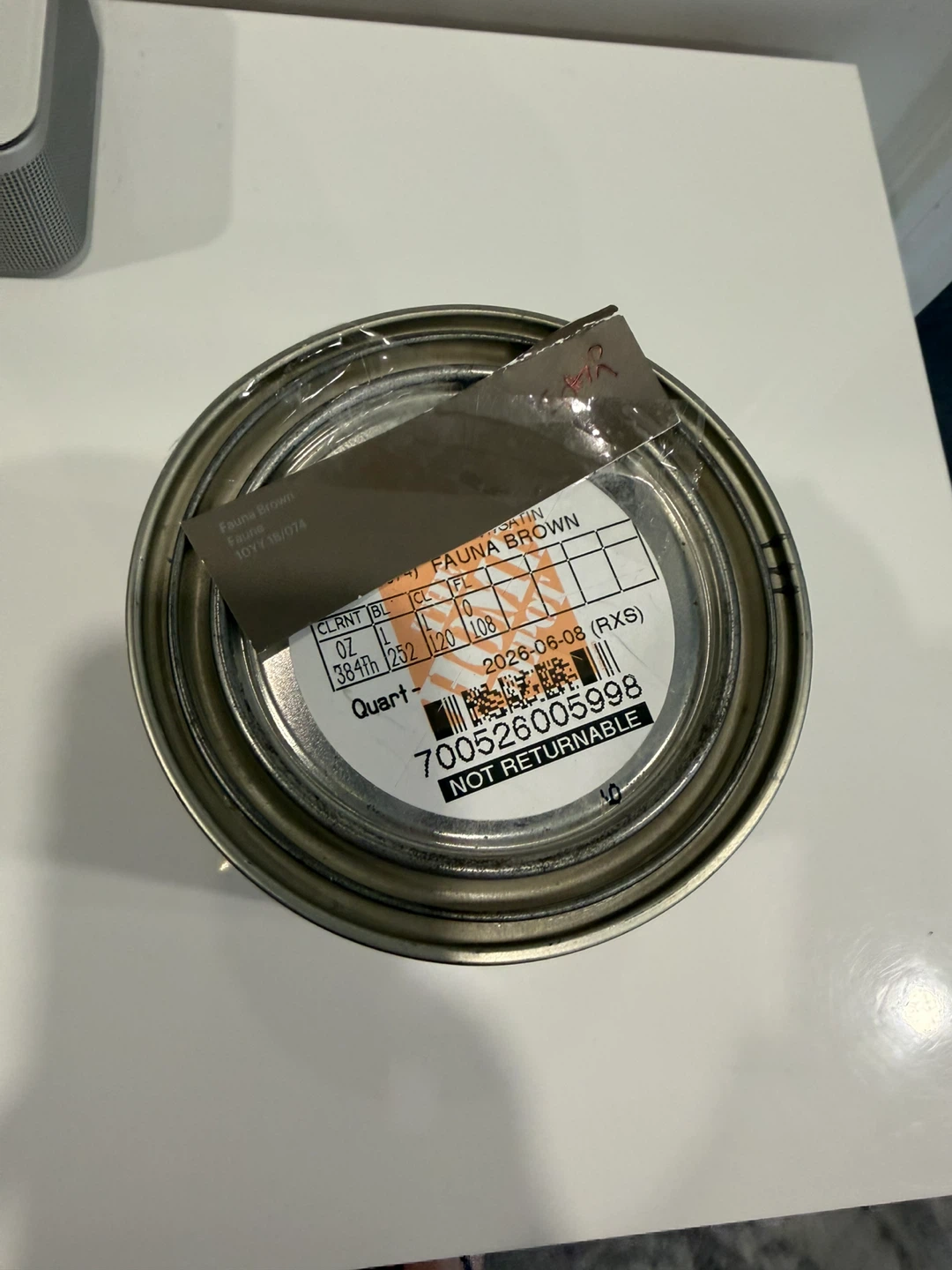 2 brand new Satin Brown paint - photo 4