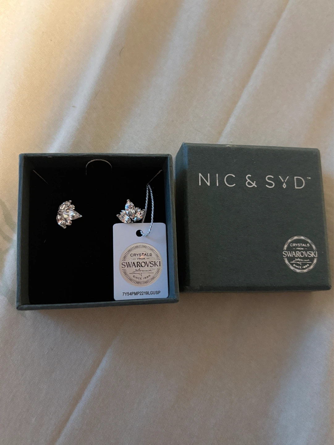 NIC & SYD Crystal Earrings - photo 3