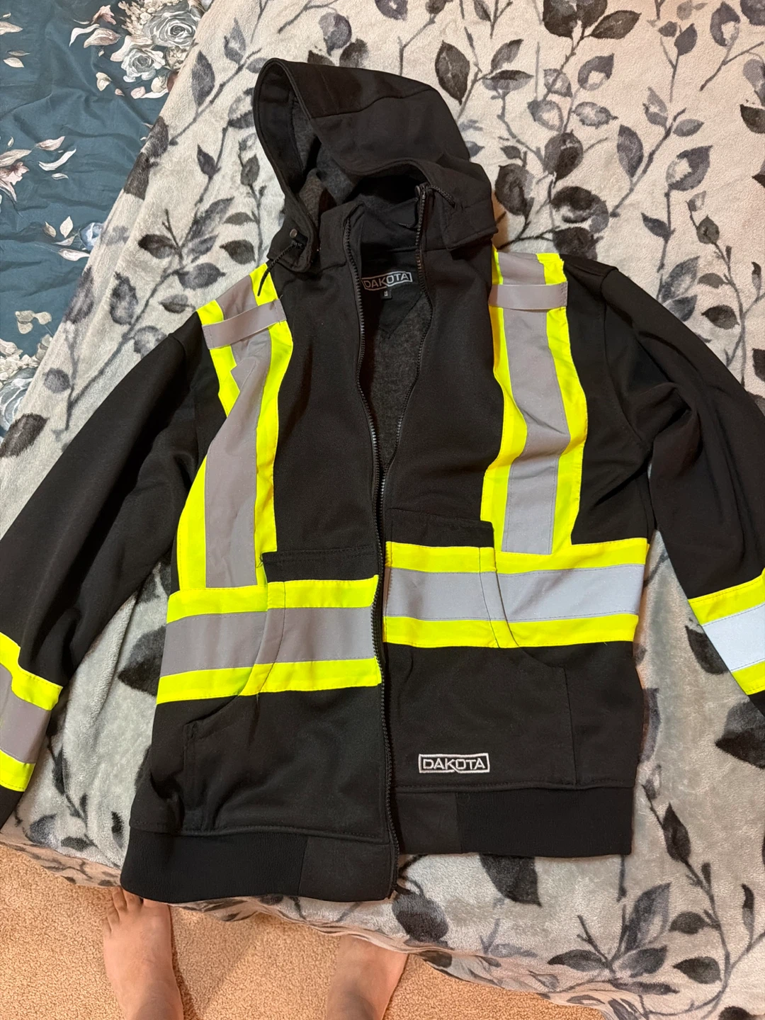 Dakota Work Hoodie with Reflective Strips