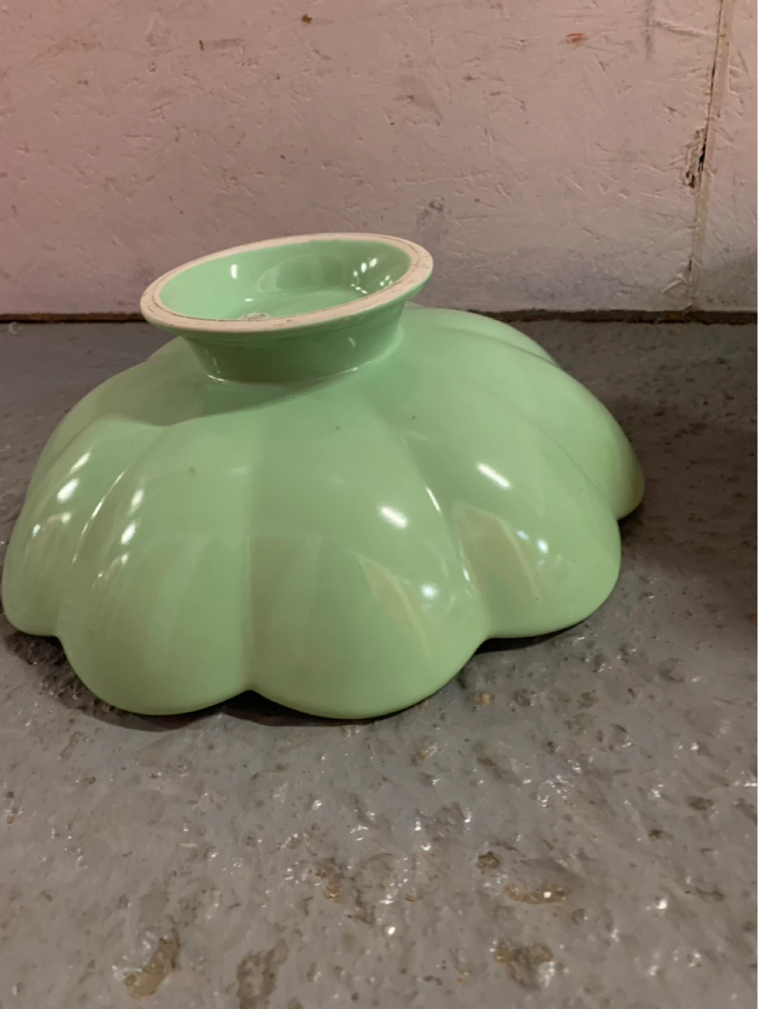 Set of 2 light green decorative bowls - photo 5