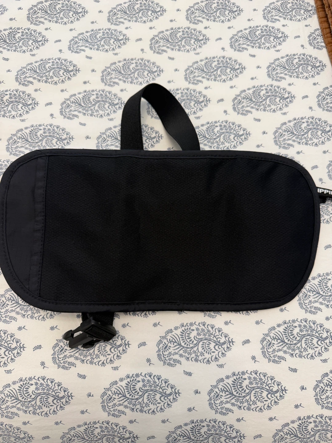 GO TRIPPIN' Black Travel Money Belt / Fanny Pack - photo 2