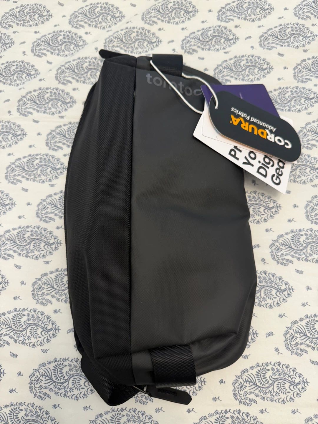 tomtoc Cordura Digital Gear Pouch Black - photo 3