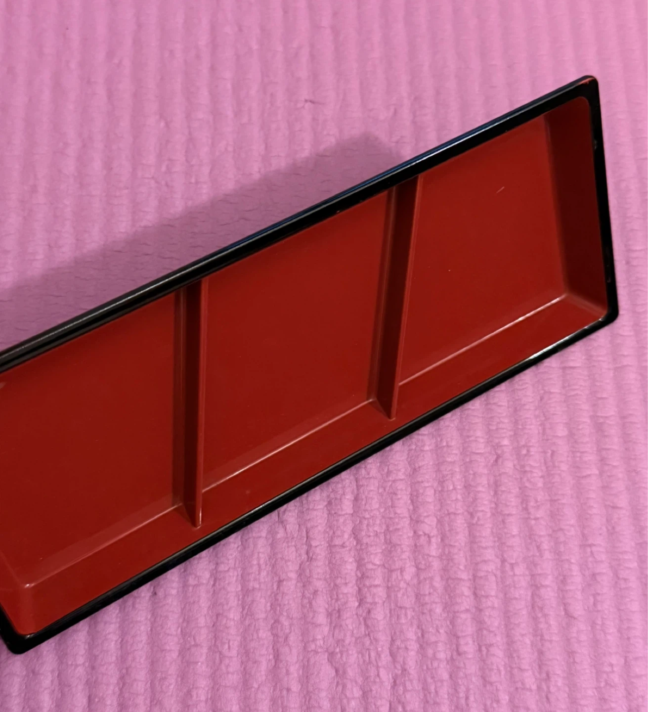 ⚽️Red Bento Box Tray - photo 3