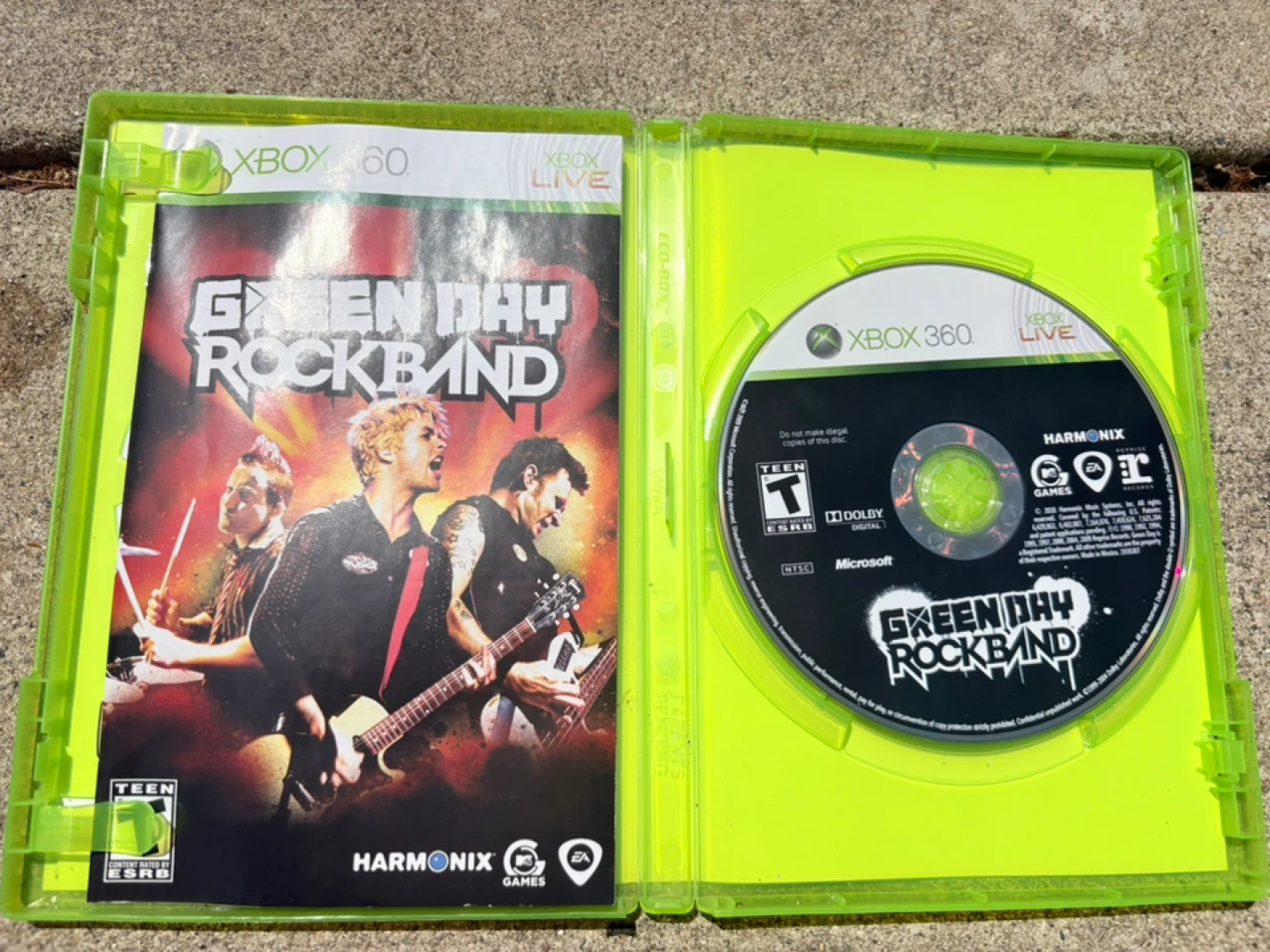 Green Day Rockband - XBOX 360