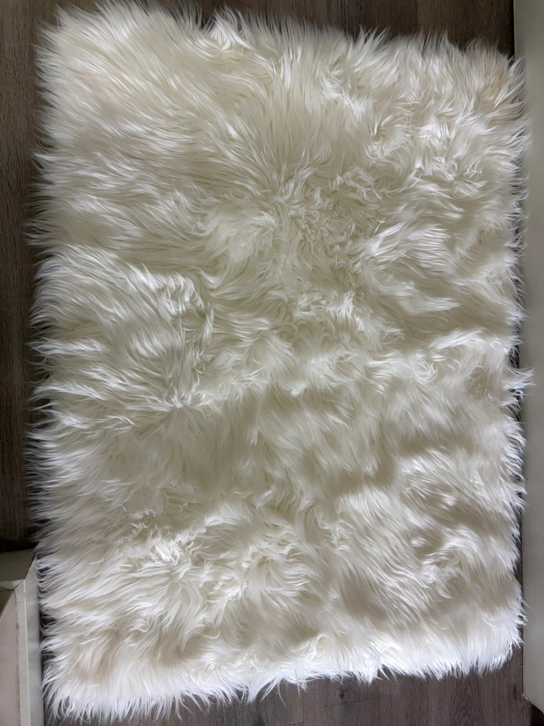 Silhouette Home Faux Fur Rug ⚽️ - photo 2