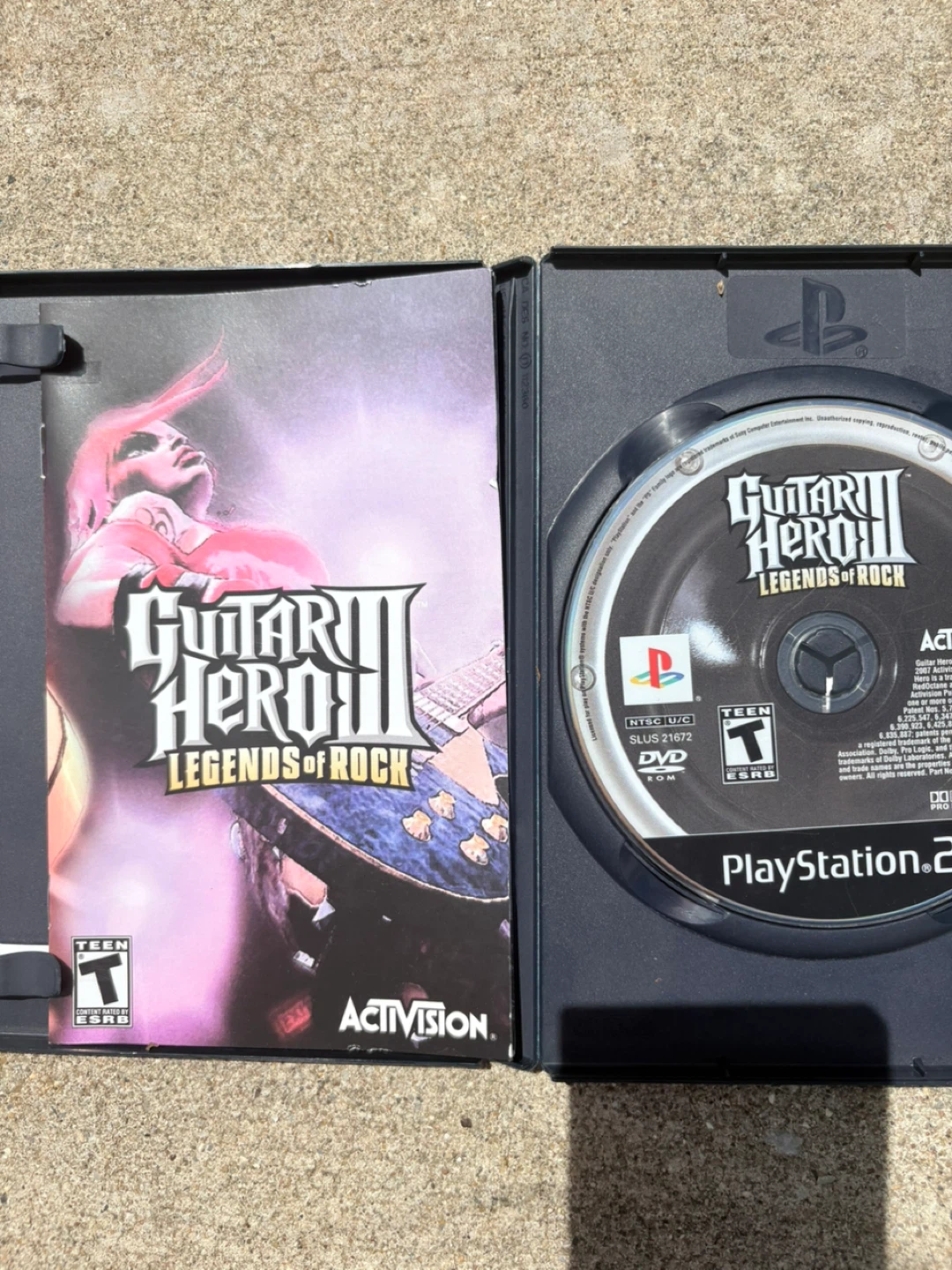 Guitar Hero II Legends of Rock PlayStation 2 Game - photo 2