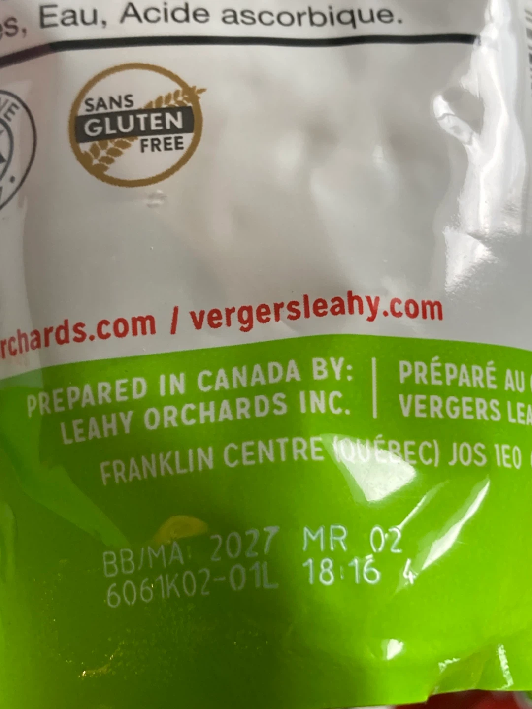 21 Applesnax Fruit Snack Pouches (Apple) - photo 3
