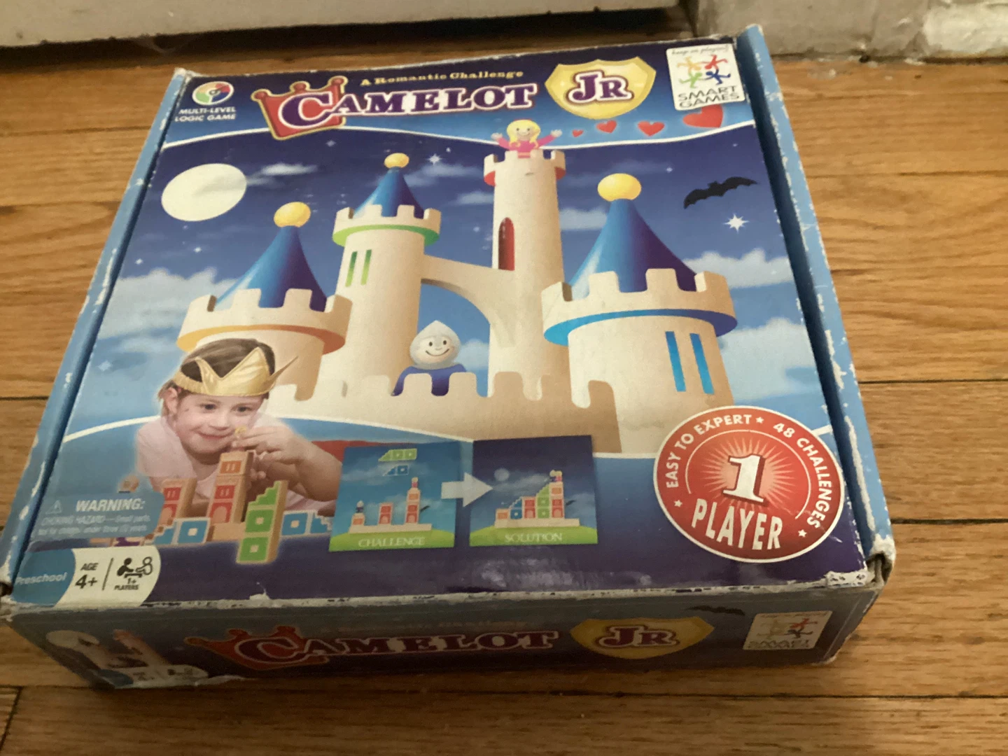 ⚽️Smart Games Camelot Jr. Wooden Logic Puzzle