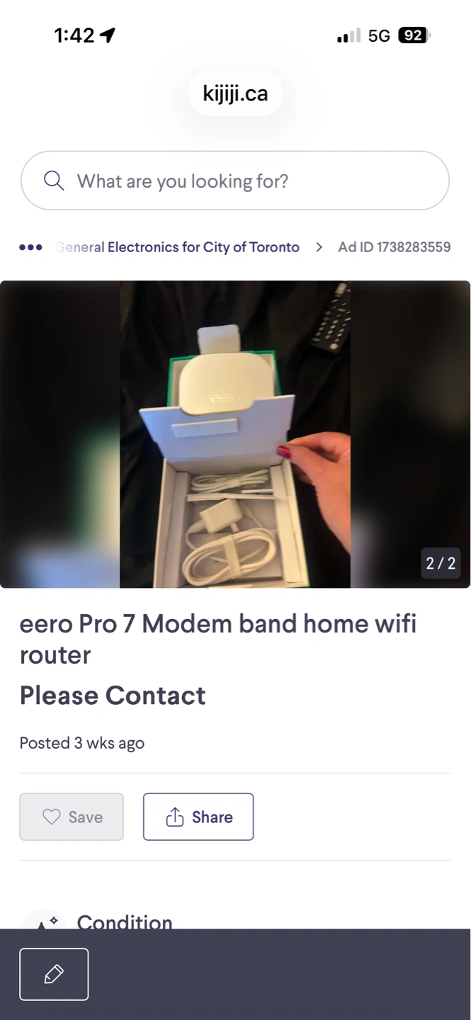 eero Pro 7 Modem band home wifi router - photo 2