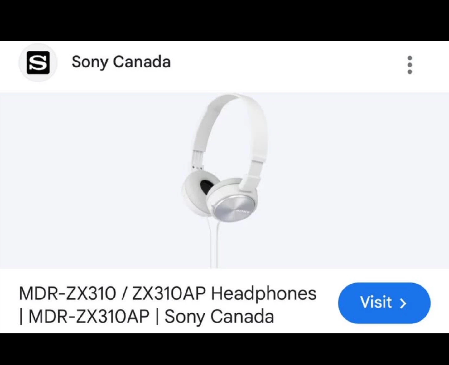 Sony MDR-ZX310AP Headphones
