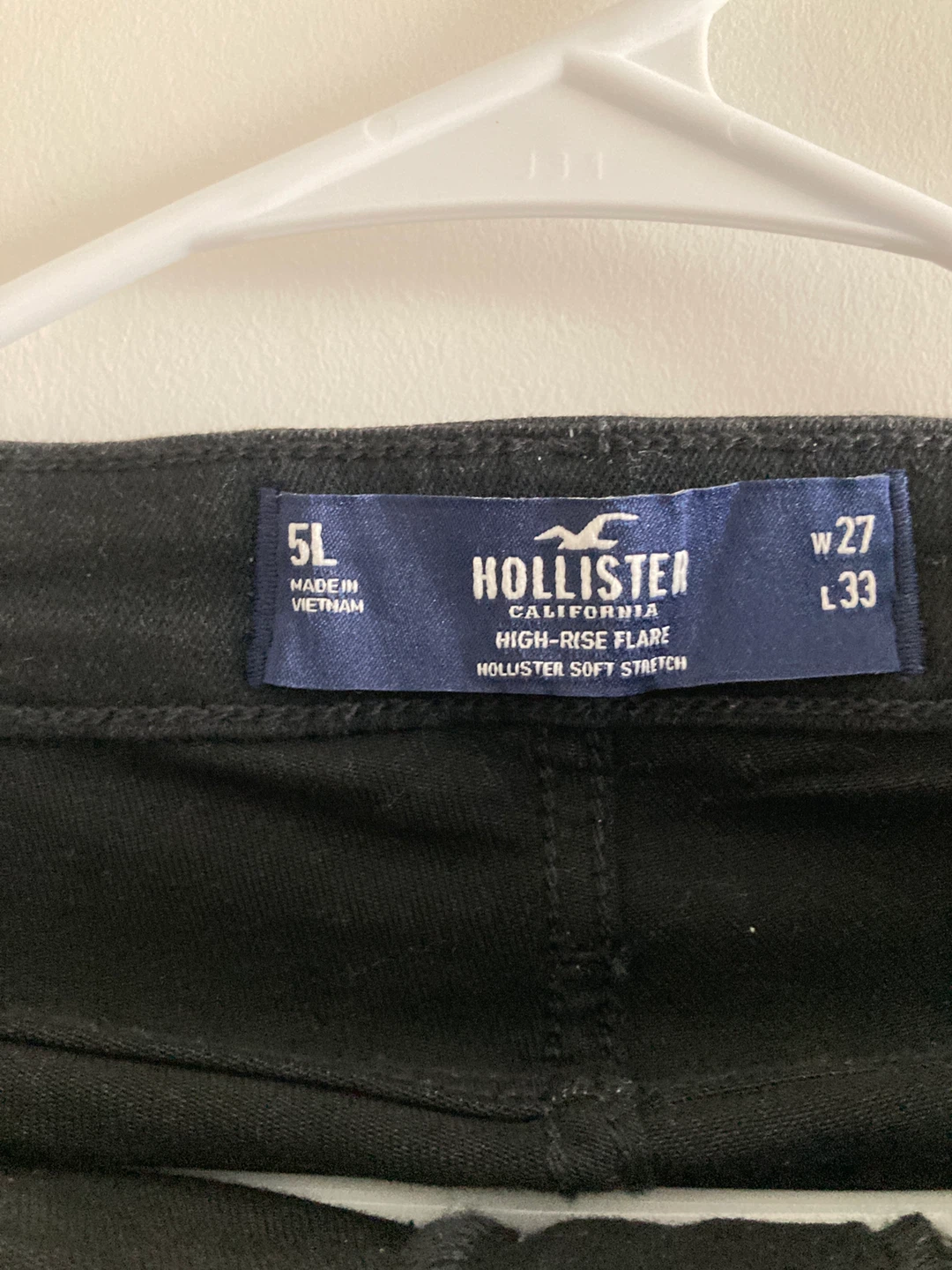 Hollister High-Rise Flare Jeans W27 L33 Black - photo 4