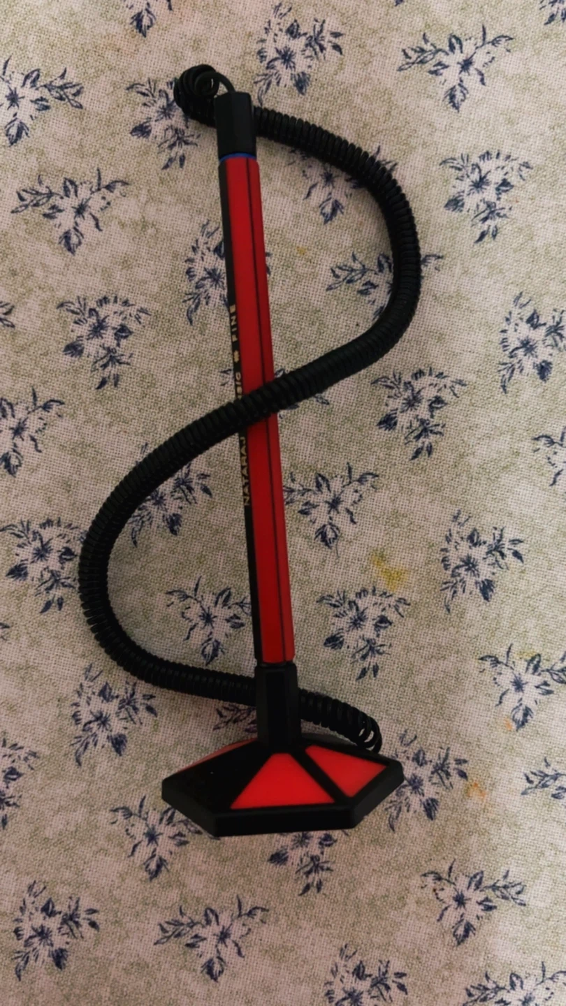 ⚽ Nataraj Pencil with Black Spiral Cord and Red Base