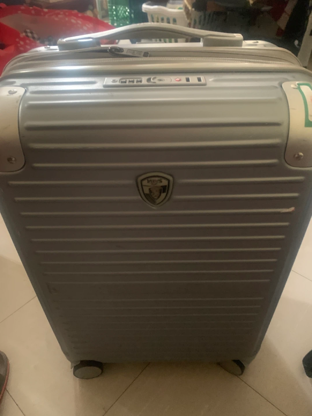 Silver Carry-On Luggage - photo 3