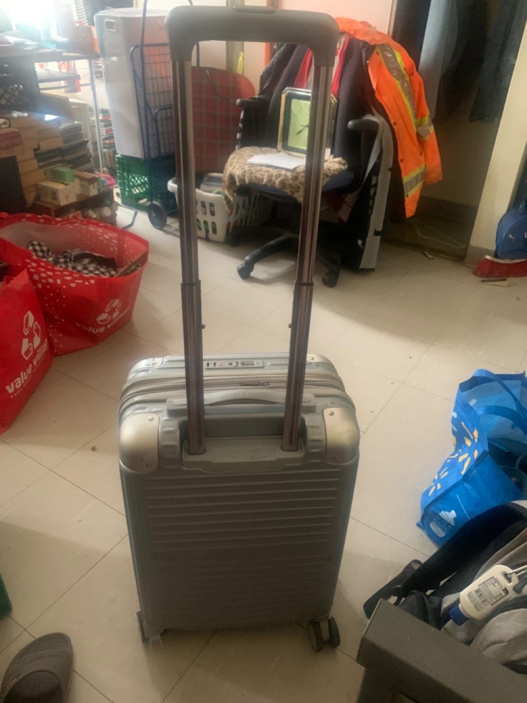 Silver Carry-On Luggage - photo 4
