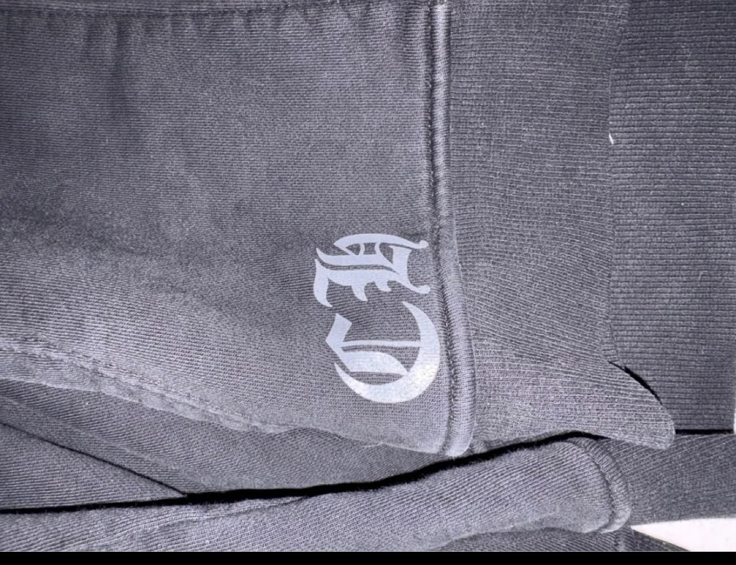Chrome Hearts Black Horseshoe Logo Zip-Up Hoodie - photo 5