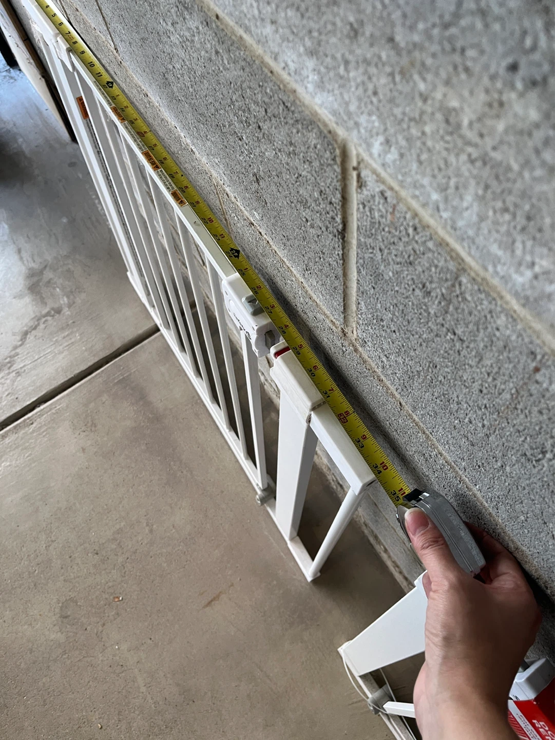 2 White Metal Baby Safety Gates - photo 3