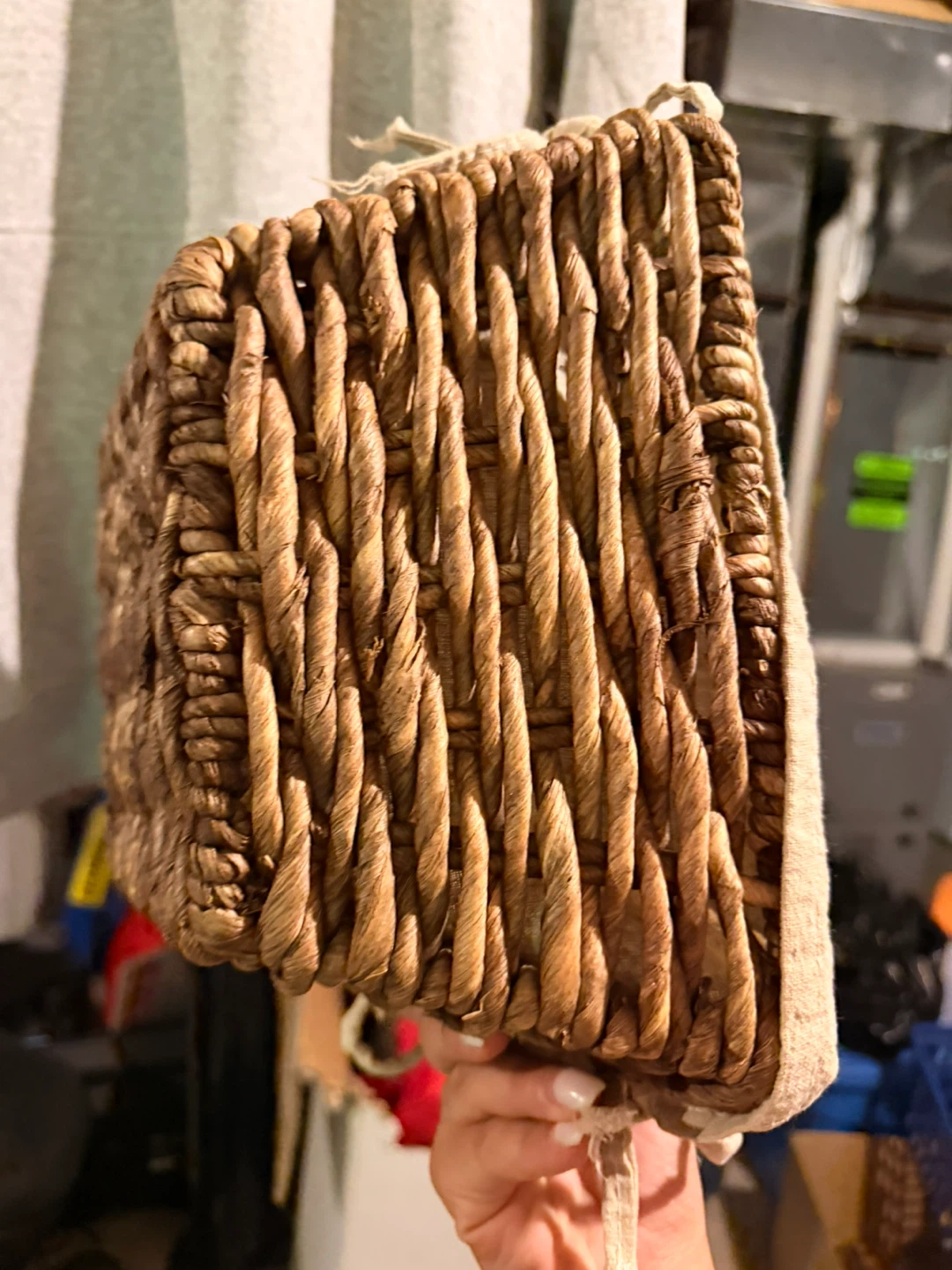 Woven Basket with Handles - photo 3