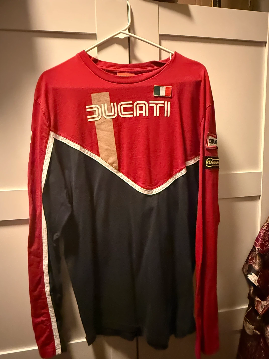 Vintage Ducati Long Sleeve Shirt XXL